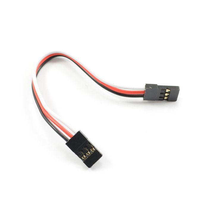 ETRONIX 10CM 22AWG EXTENSION WIRE w/2 JR MALE CONNECTOR