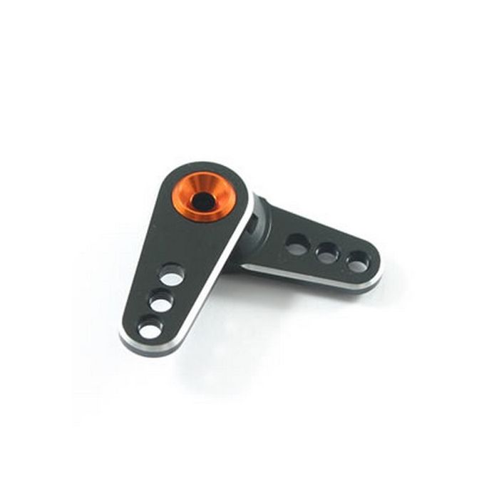 FASTRAX 23T BLACK ALUMINIUM 4-IN-1 SERVO HORN (KO/SANWA)