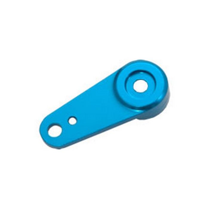 Fastrax Blue Aluminium Short Servo Arm W/Inserts for 23/24/25 Spline