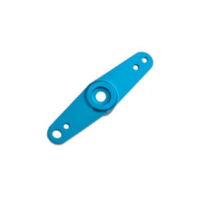 Fastrax Blue Aluminium Double Servo Arm W/Inserts for 23/24/25 Spline