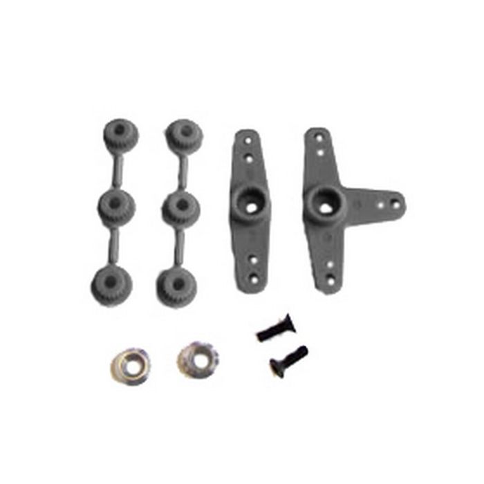 Fastrax Super Servo Horn 2 Black