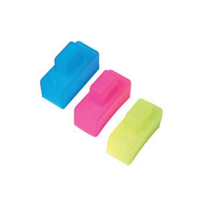 Fastrax RC Car Radio Switch Silicone Rubber Cover Cap - Yellow