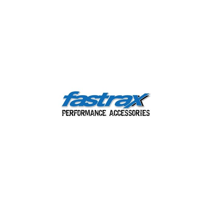 Fastrax 1/10 (4) Drift D1 Tyre W/9mm Classic Wheels-Bk Chrome