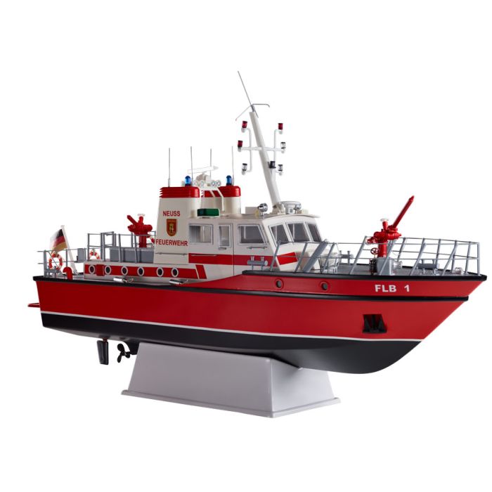 Fire Fighting Boat FLB-1 with Fittings Kit - 1:25 Scale Krick Robbe RC Model Kit