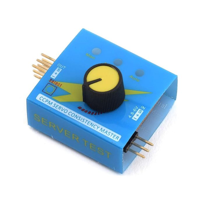 Flite Test Simple RC Servo Tester - Set up, test, and center 3 servos at once!