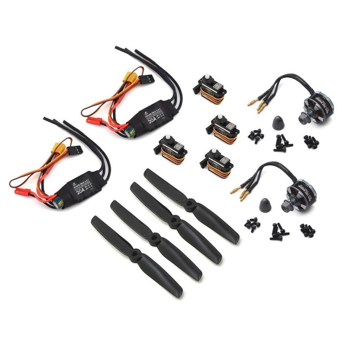 Flite Test Power Pack A Twin - Radials | For RC Maker Foam Aircraft