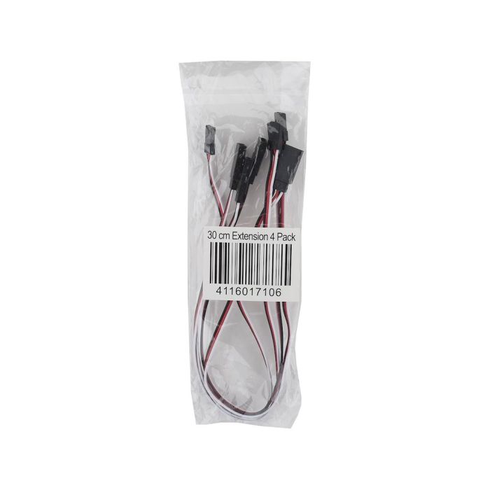 Flite Test 30cm Servo Extension Wires Cables (4 pcs) For RC Aircraft