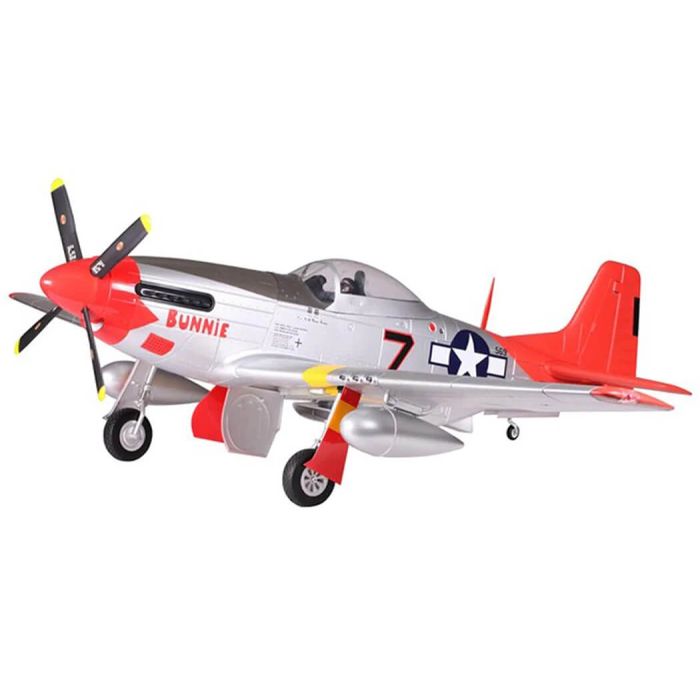 FMS North American P-51D Mustang ARTF (1700mm) (no Tx/Rx/Batt) - Red Tail