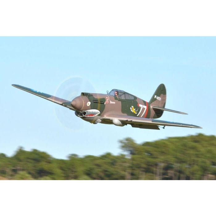 FMS P-40B Warhawk.V2 (980mm) ARTF (no Tx/Rx/Batt) RC Model Warbird Plane