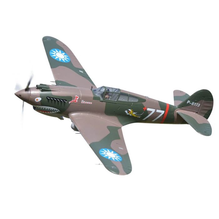 FMS P-40B Warhawk.V2 (980mm) ARTF (no Tx/Rx/Batt) RC Model Warbird Plane
