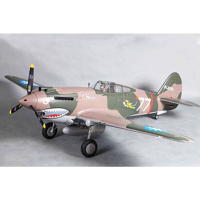 FMS P-40B Warhawk.V2 (980mm) ARTF (no Tx/Rx/Batt) RC Model Warbird Plane