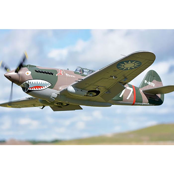 FMS P-40B Warhawk.V2 (980mm) ARTF (no Tx/Rx/Batt) RC Model Warbird Plane