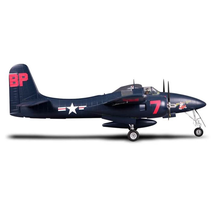 FMS Grumman F7F Tiger Cat ARTF (no Tx/Rx/Batt) RC Warbird Plane