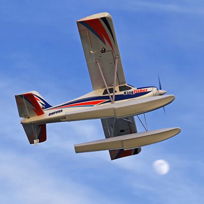 FMS Kingfisher (1400mm) ARTF (no Tx/Rx/Batt) RC Model Multi-role Trainer Plane