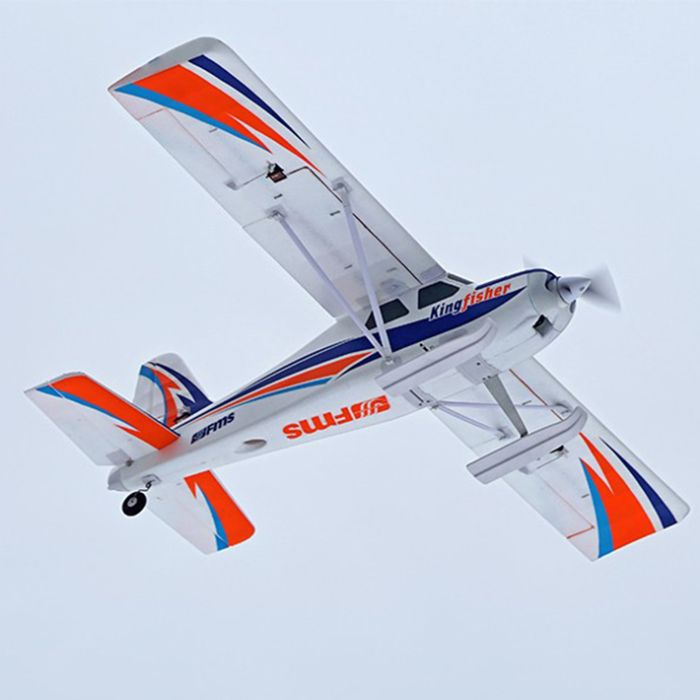 FMS Kingfisher (1400mm) ARTF (no Tx/Rx/Batt) RC Model Multi-role Trainer Plane