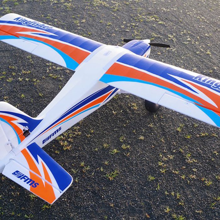 FMS Kingfisher (1400mm) ARTF (no Tx/Rx/Batt) RC Model Multi-role Trainer Plane
