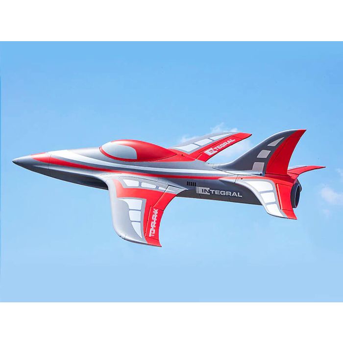 FMS Integral (80mm) EDF RC Electric Ducted Fan Jet ARTF (no Tx/Rx/Batt) - Red