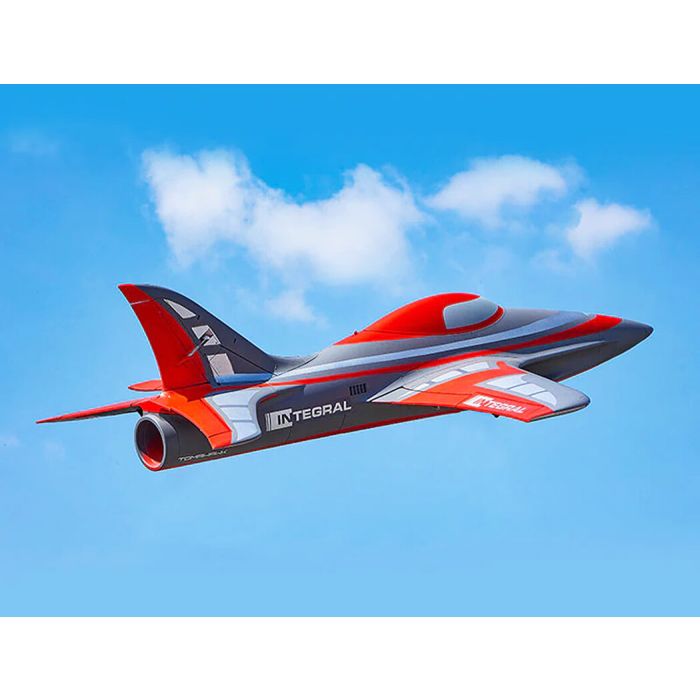 FMS Integral (80mm) EDF RC Electric Ducted Fan Jet ARTF (no Tx/Rx/Batt) - Red