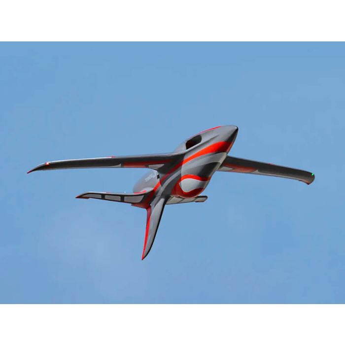 FMS Integral (80mm) EDF RC Electric Ducted Fan Jet ARTF (no Tx/Rx/Batt) - Red