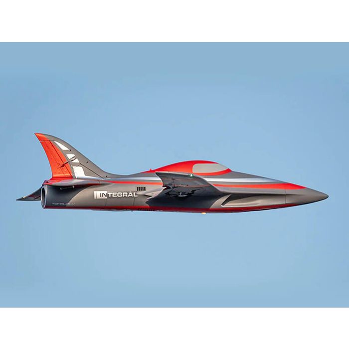FMS Integral (80mm) EDF RC Electric Ducted Fan Jet ARTF (no Tx/Rx/Batt) - Red