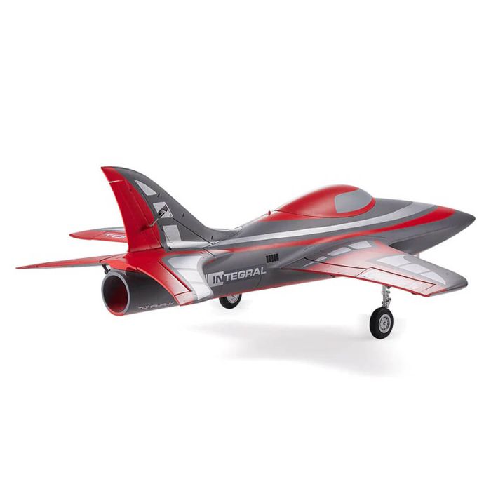 FMS Integral (80mm) EDF RC Electric Ducted Fan Jet ARTF (no Tx/Rx/Batt) - Red