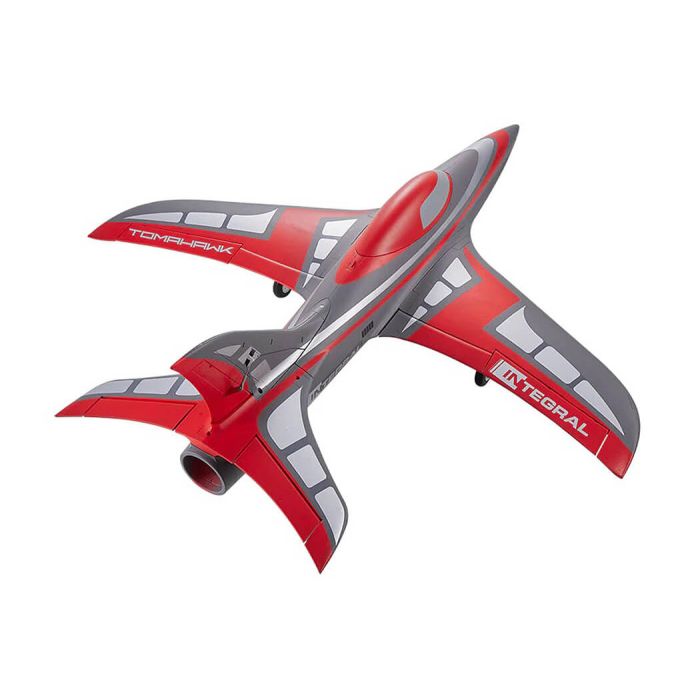 FMS Integral (80mm) EDF RC Electric Ducted Fan Jet ARTF (no Tx/Rx/Batt) - Red