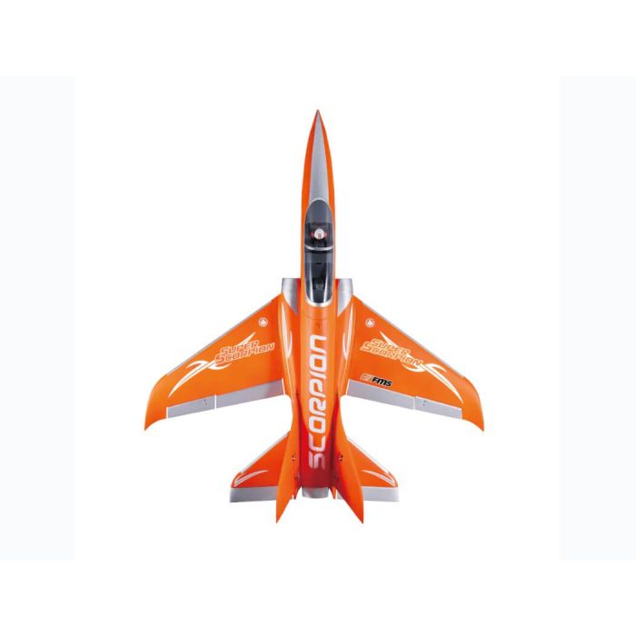 FMS 90mm EDF Super Scorpion ARTF (no Tx/Rx/Batt) V2 6S Jet - Orange