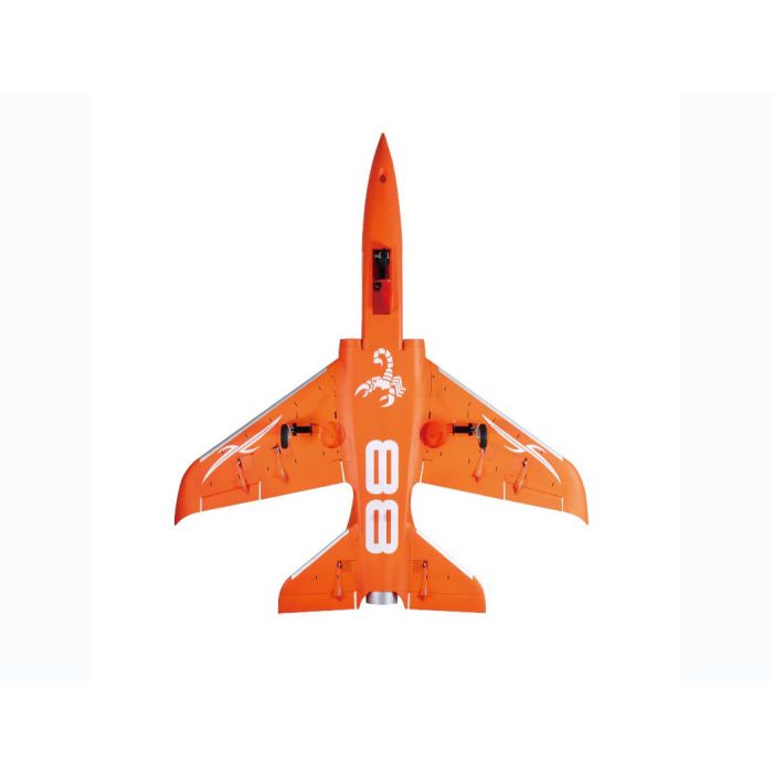 FMS 90mm EDF Super Scorpion ARTF (no Tx/Rx/Batt) V2 8s Jet - Orange
