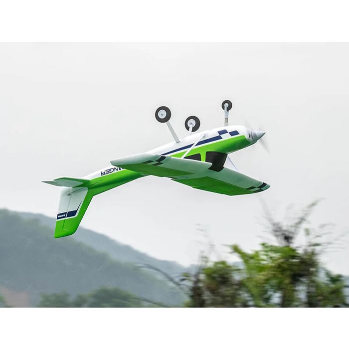 FMS 1220mm Ranger EP V2 RTF RC Trainer Plane w/Gyro – Green