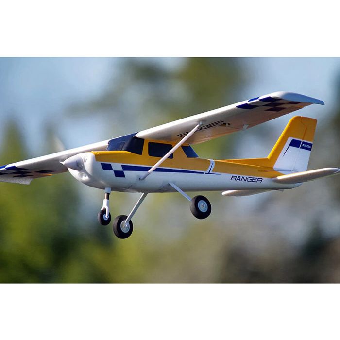 FMS 1220mm Ranger EP V2 RTF RC Trainer Plane w/Gyro – Yellow