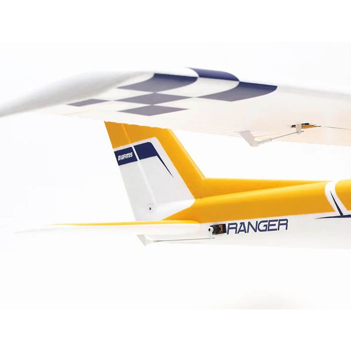 FMS 1220mm Ranger EP V2 RTF RC Trainer Plane w/Gyro – Yellow