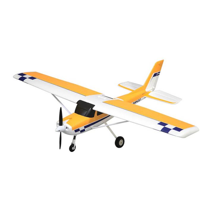FMS 1220mm Ranger EP V2 RTF RC Trainer Plane w/Gyro – Yellow