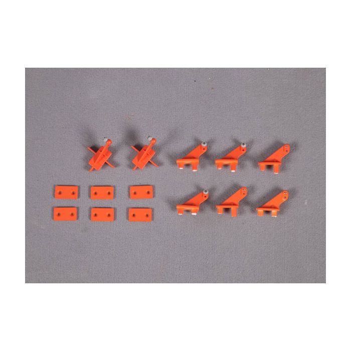 FMS 90mm Super Scorpion Control Horns Orange