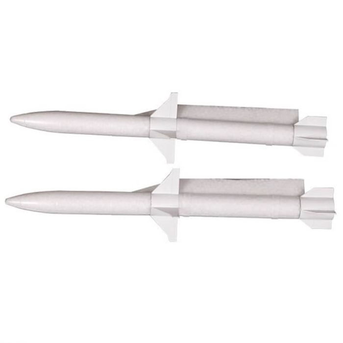 FMS F-16 C Fighting Falcon 70mm Spare Parts - Missile Set 2