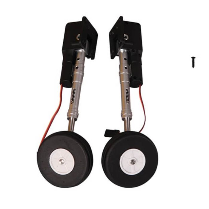 FMS F-16 C Fighting Falcon 70mm Spare Parts - Main Landing Gear Retract Set