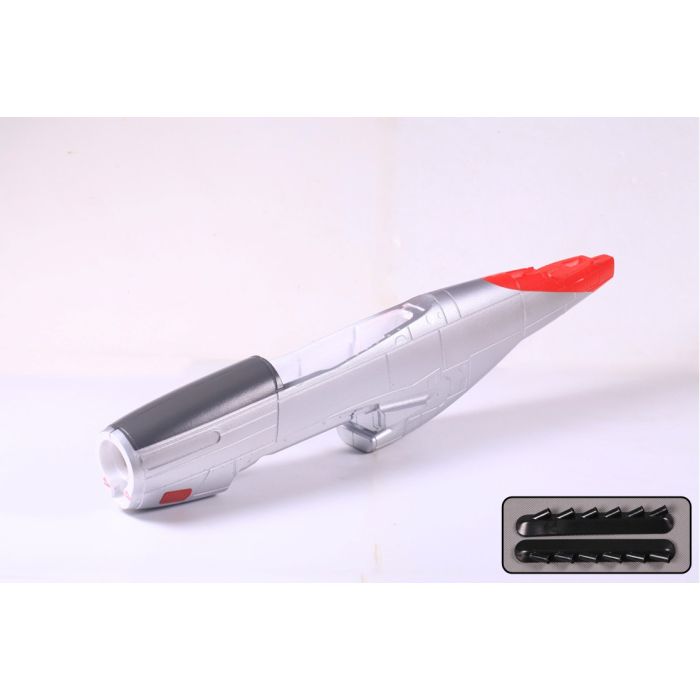 FMS P51 V7/V8 Red Tail Fuselage W/Plastic Parts Inst.