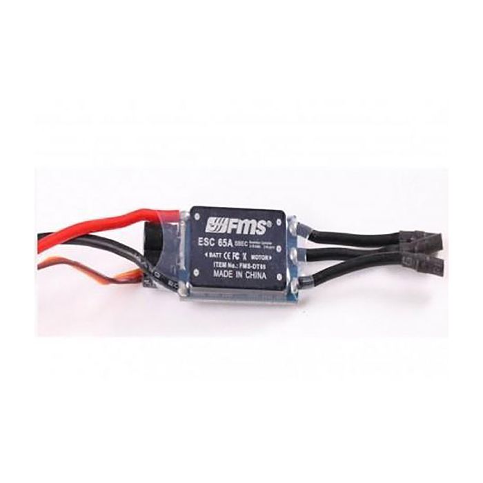 FMS 65A BRUSHLESS ESC w/5ASBEC (1400mm)