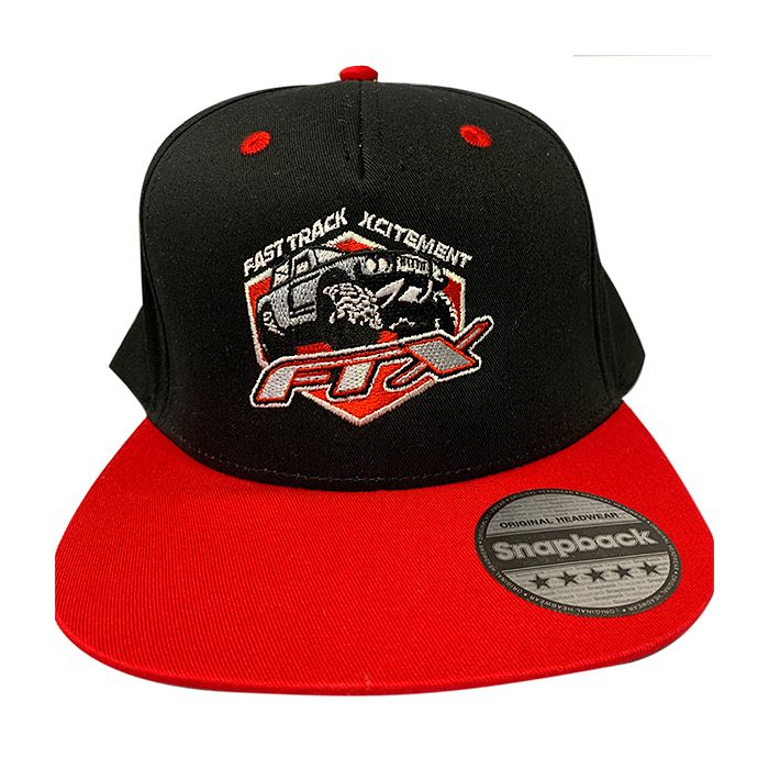 FTX Badge Logo Snapback Cap Red/Black