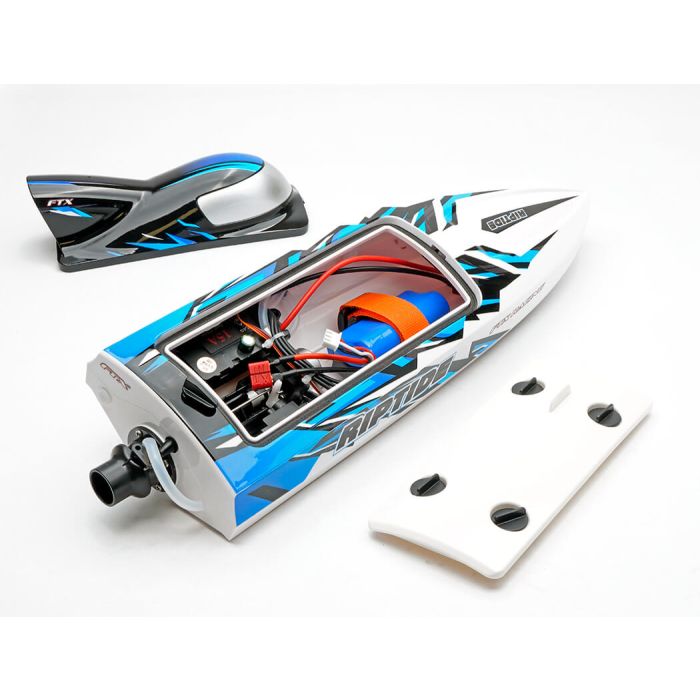 FTX Riptide Turbojet Brushless RC RTR Speed Boat 41cm - Blue