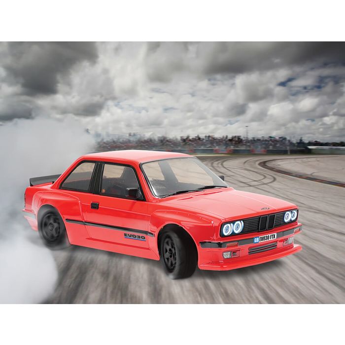 FTX 1/10 Evo30 BMW E30 3 Series Style RTR Brushed RC Drift Car – Red