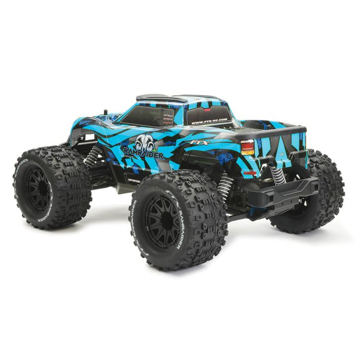 FTX 1/10 Ramraider Brushed RC Monster Truck RTR - Blue