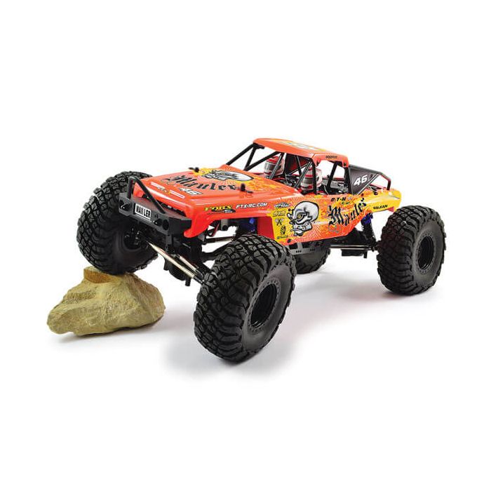 FTX 1:10 Mauler 2.0 4x4 Rock Crawler Ready-To-Run RC Car - Red