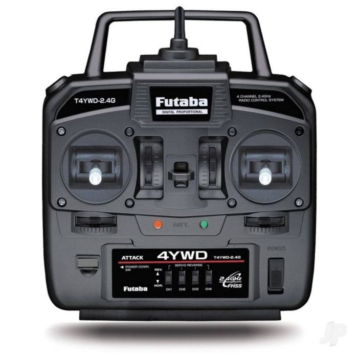 Futaba 4YWD 4-channel Surface Transmitter Radio w/ R214GF-E Rx Receiver