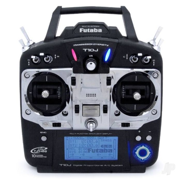 Futaba 10J 10-channel Air Radio with R3008SB Rx Mode 2