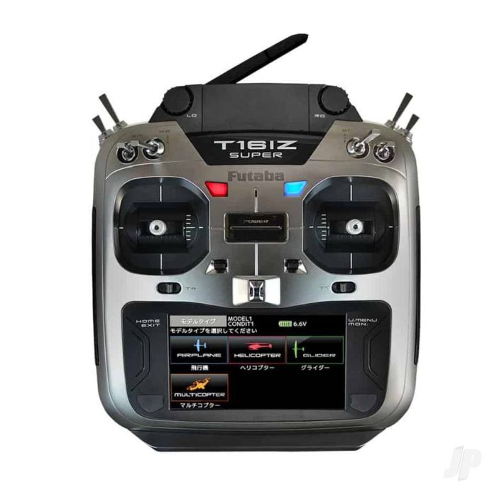 Futaba T16IZS Super 18-Channel Air Radio with R7208SB Rx Multi-Mode