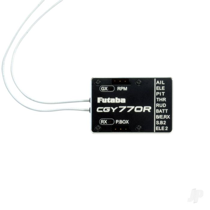 Futaba CGY770R-GPB1 3-Axis Helicopter Gyro / Receiver & Governor w/ Programmer