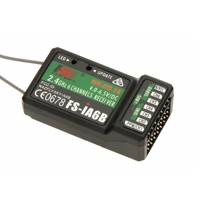 Flysky FS-I6X 6ch 2.4ghz Transmitter Radio System w/IA6B Receiver (Mode 1)