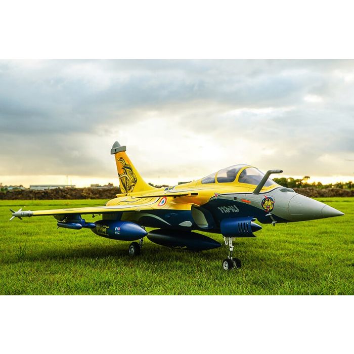 FMS Rafale (80mm) EDF ARTF (no Tx/Rx/Batt/Chgr) Brushless RC Jet