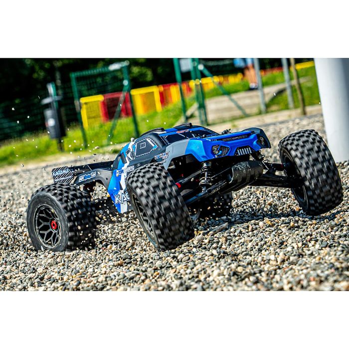 Corally Kagama XP 6S RC Truggy Truck Rolling Chassis - Blue