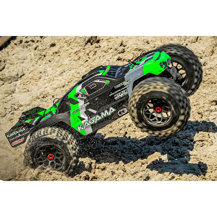 Corally Kagama XP 6S RC Truggy Truck Rolling Chassis - Green